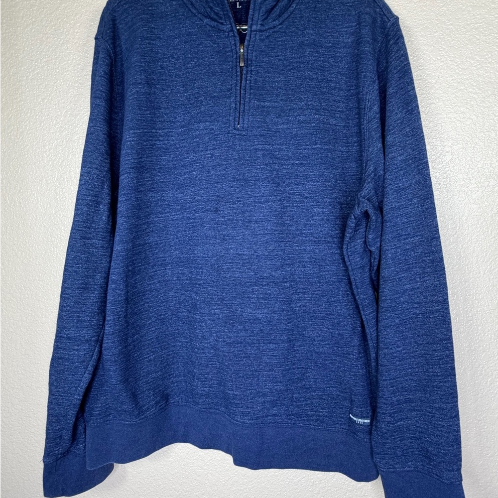 Brooks Brothers Men’s‎ Navy Zip-Up Sweater